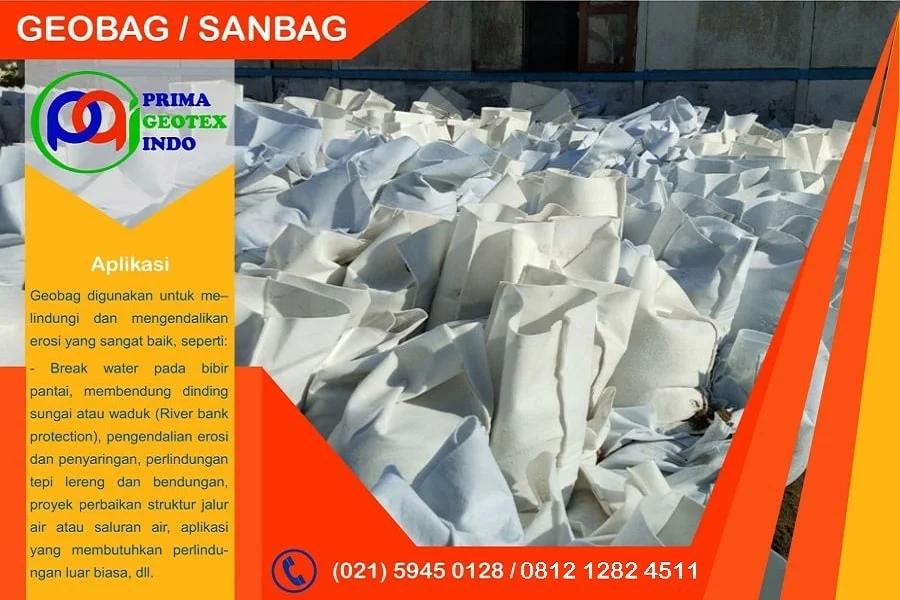 Beli Geobag Penahan Abrasi Pantai Bali - Harga Grosir